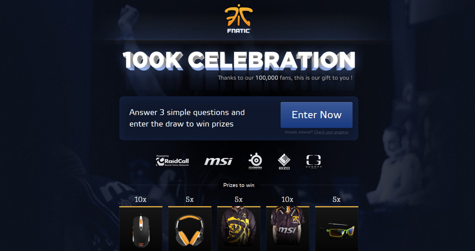 Fnatic hvetur leikjasamfélagið að dreifa ruslpósti á veraldarvefinn
