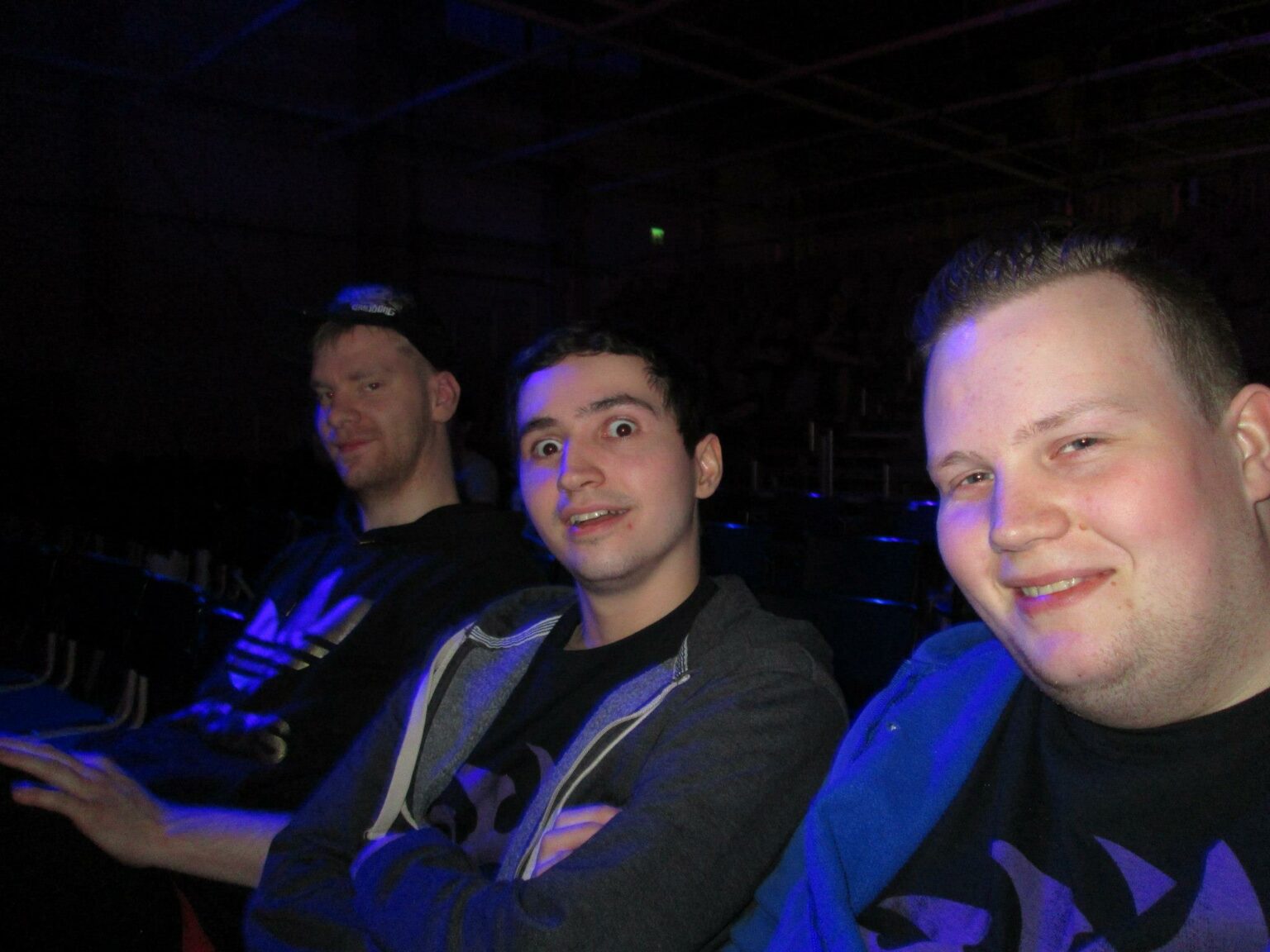 Íslenskir strákar með hetjunum sínum á Dreamhack