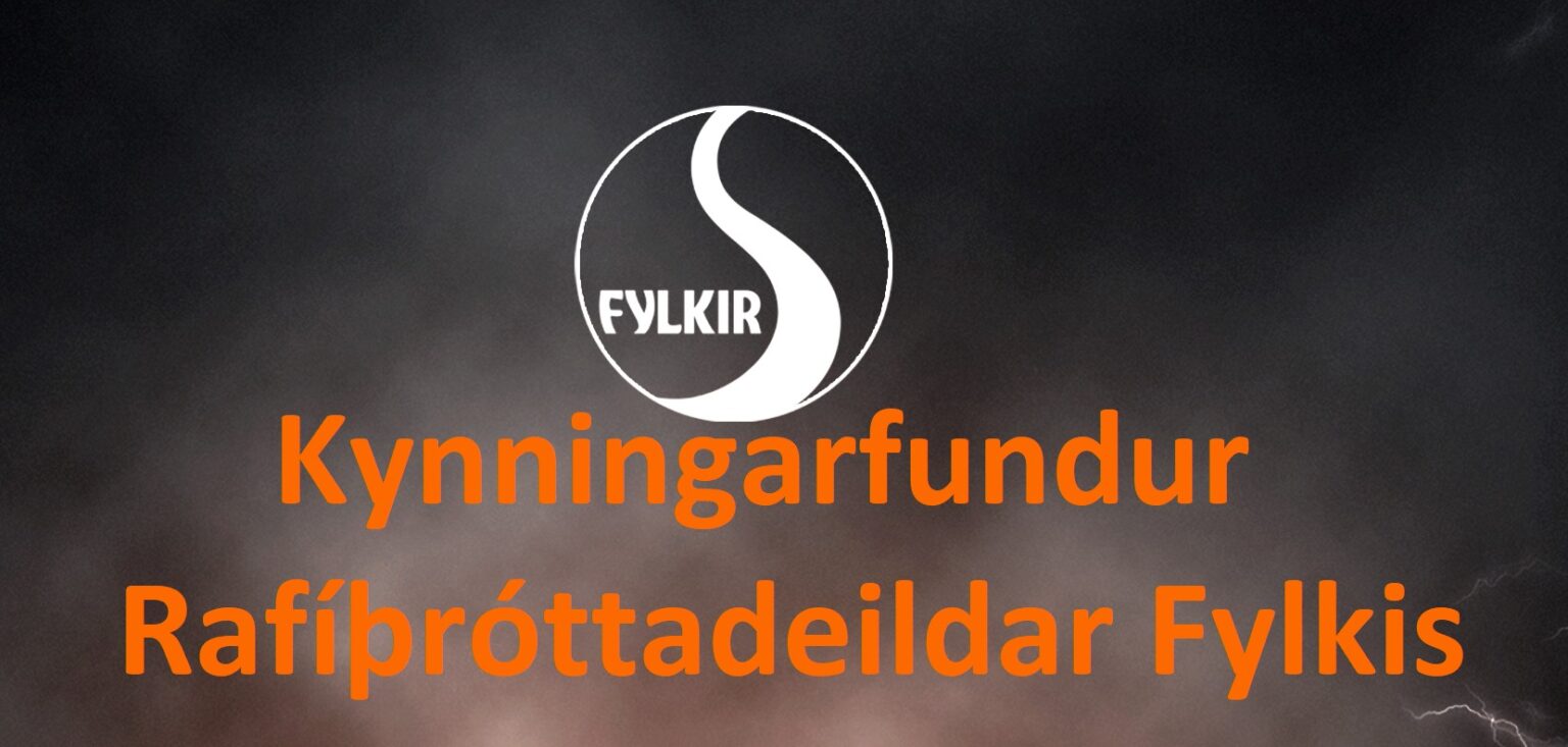 Rafíþróttadeild Fylkis heldur kynningarfund í nýrri aðstöðu sinni í Fylkisselinu Rafíþróttadeild Fylkis