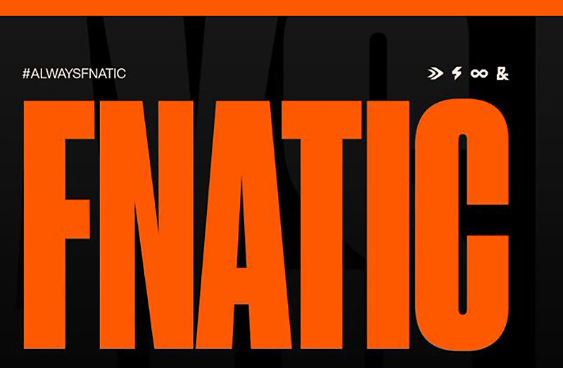 Rafíþróttafélagið Fnatic - Logo
