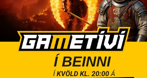 GameTíví opnar hliðið að Cyrodiil á ný - Bein útsending 11. maí