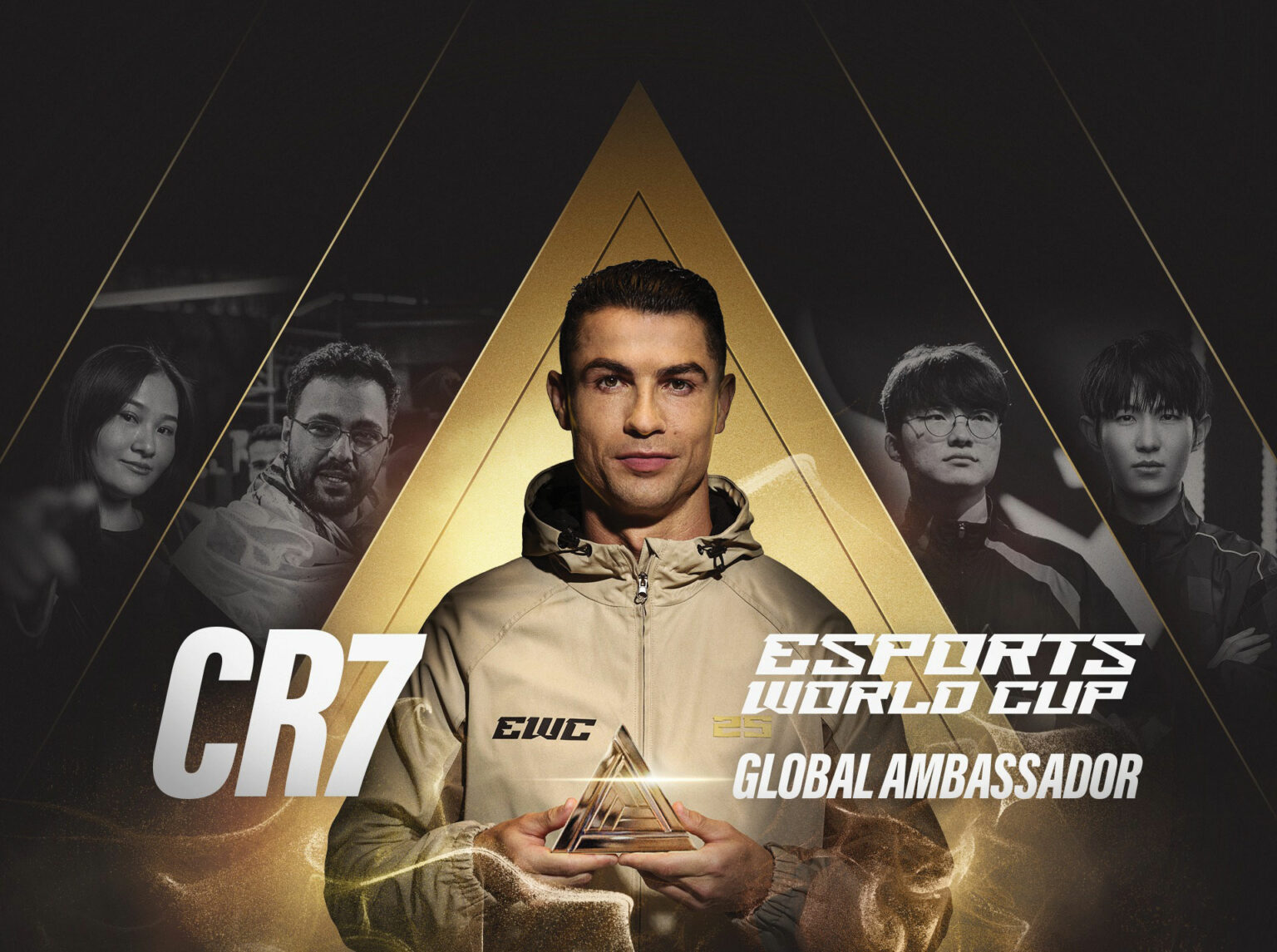 Cristiano Ronaldo verður alþjóðlegur talsmaður Esports World Cup 2025 Cristiano Ronaldo verður alþjóðlegur talsmaður Esports World Cup 2025