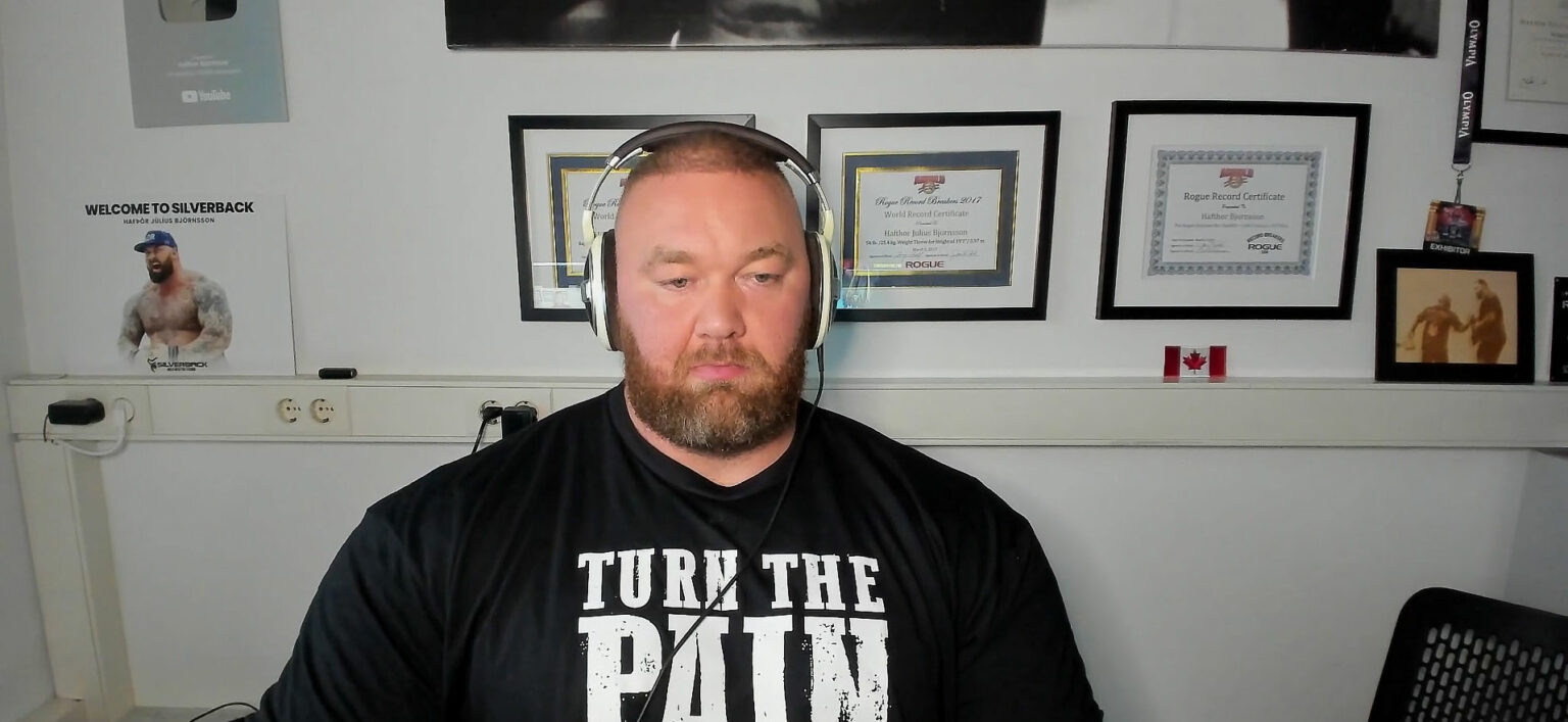 Sterkasti maður heims ræðst inn í stafræna bardaga – Fylgstu með Fjallinu í beinni á Twitch Hafþór Júlíus Björnsson - The Mountain - The World's Strongest Man