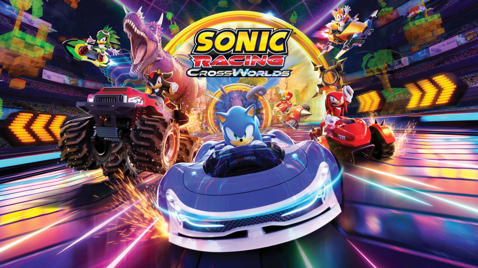 Nýr Sonic-leikur á leiðinni – Stærsta kappakstursævintýrið hingað til Nýr Sonic-leikur á leiðinni - Stærsta kappakstursævintýrið hingað til - Sonic Racing: CrossWorlds