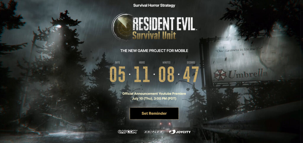 Capcom og Aniplex kynna nýjan Resident Evil-leik fyrir snjalltæki - Resident Evil: Survival Unit