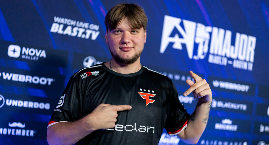 Oleksandr „s1mple“ Kostyliev, einn þekktasti leikmaður Counter-Strike í heiminum