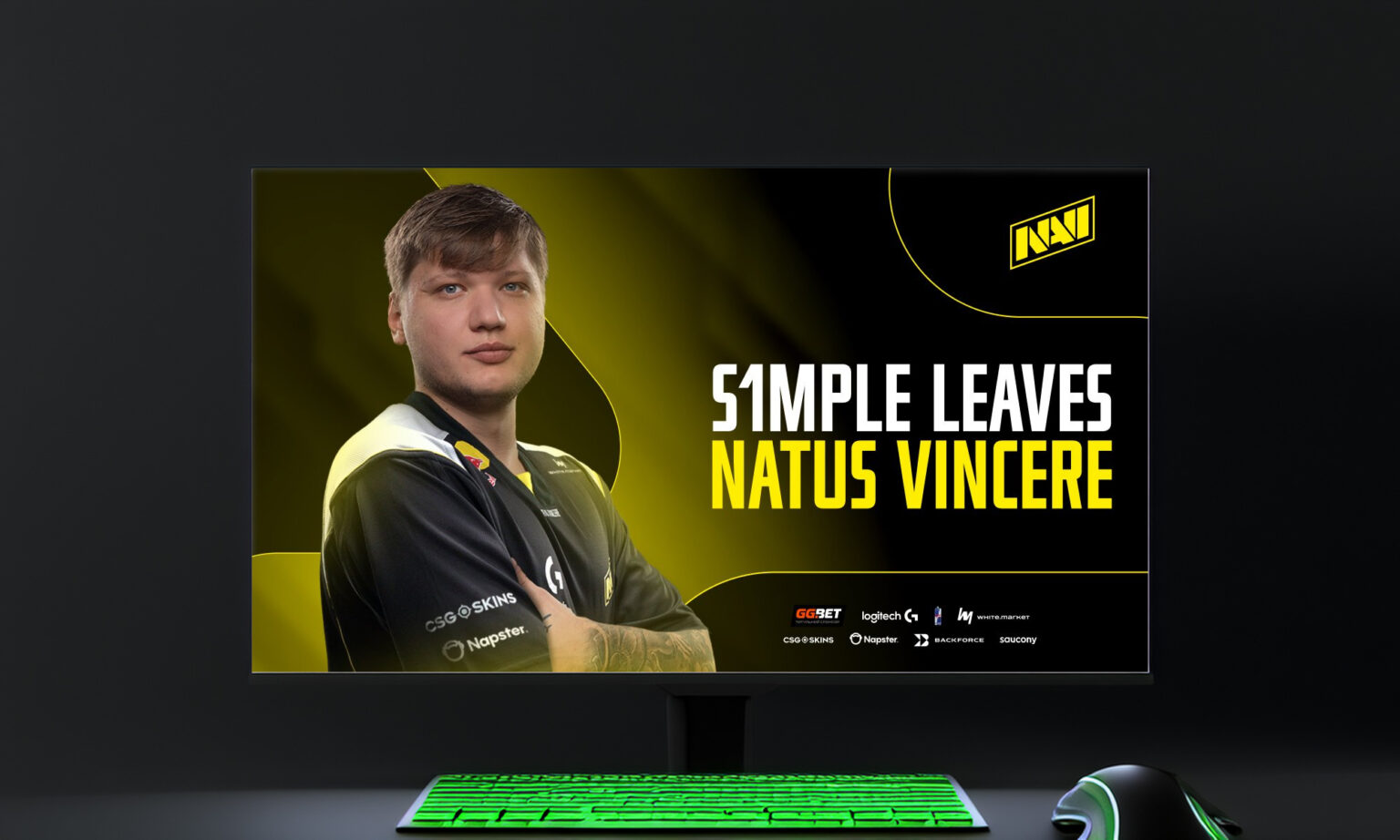 s1mple kveður NAVI eftir níu ár – gengur til liðs við nýtt lið BC.GAME Oleksandr "s1mple" Kostyliev