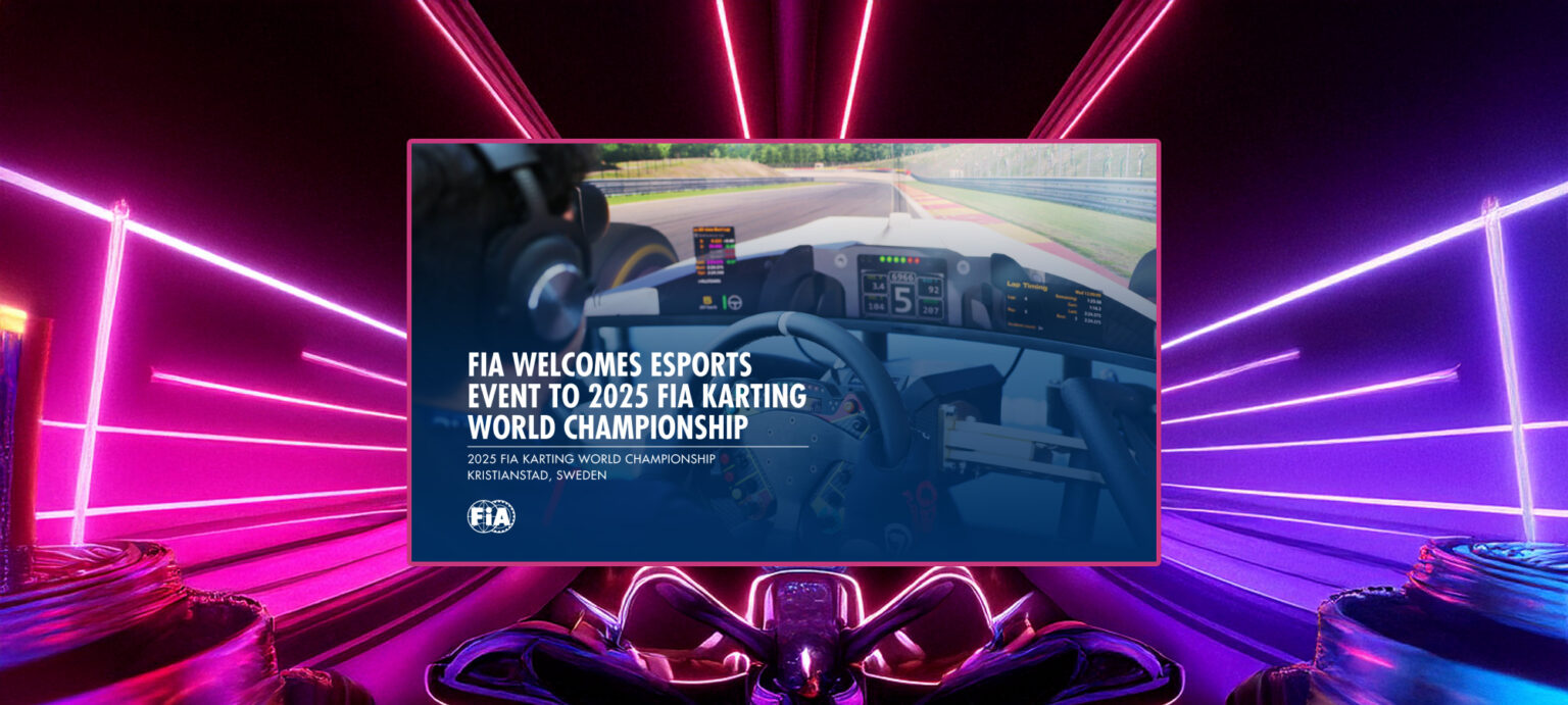 FIA sameinar karting og rafíþróttir á heimsmeistaramótinu 2025 FIA sameinar karting og rafíþróttir á heimsmeistaramótinu 2025