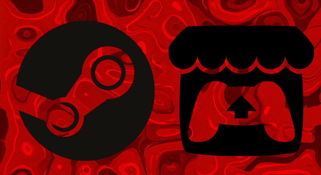 Steam - Itch - Logo