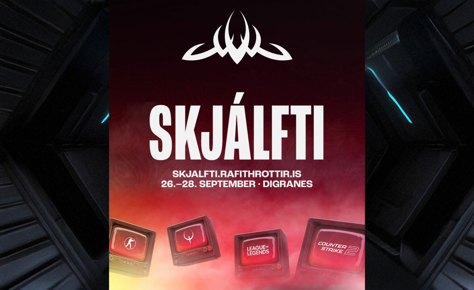 Skráning hafin fyrir Skjálfta 2025 Skráning hafin fyrir Skjálfta 2025