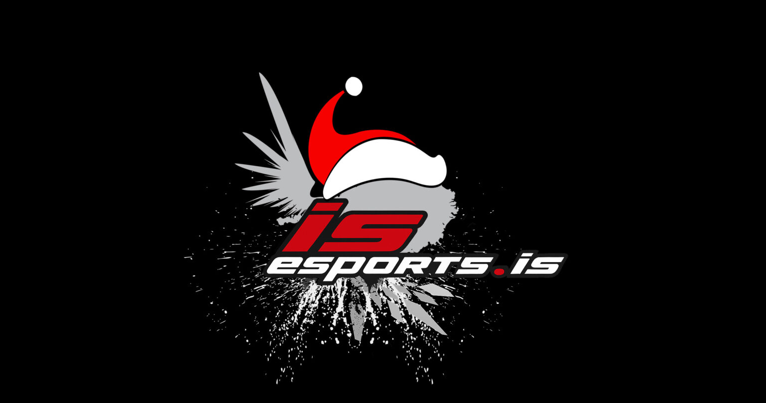 Jólakveðja frá esports.is …. þið gerðuð árið legendary Gleðileg jól frá esports.is