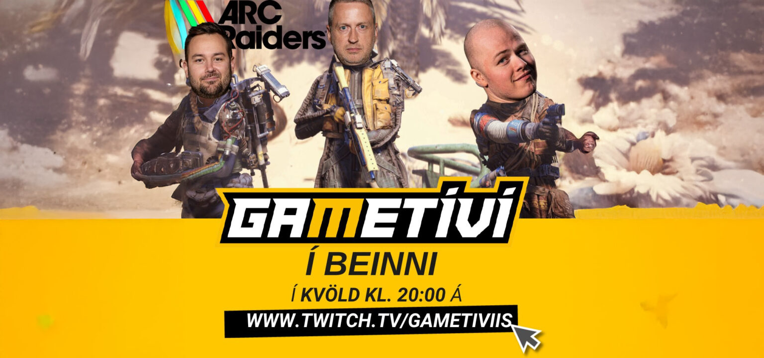GameTíví heldur í hættuför með ARC Raiders í kvöld GameTíví heldur í hættuför með ARC Raiders í kvöld