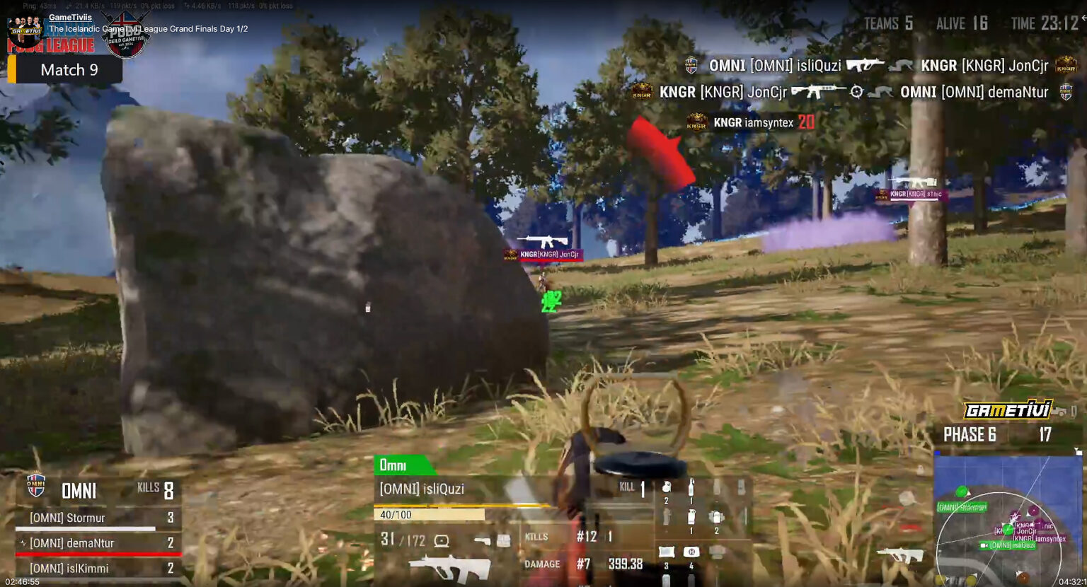 Omni hreppti Íslandsmeistaratitilinn í PUBG Omni hreppti Íslandsmeistaratitilinn í PUBG