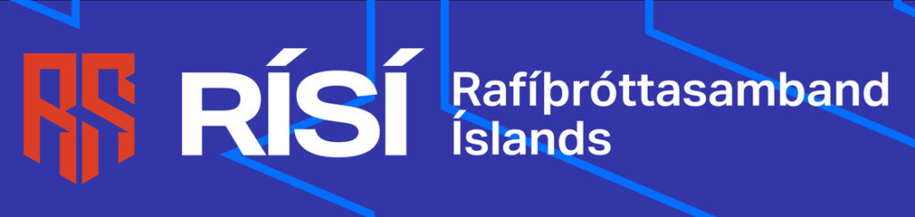 Rafíþróttasamband Íslands - Logo