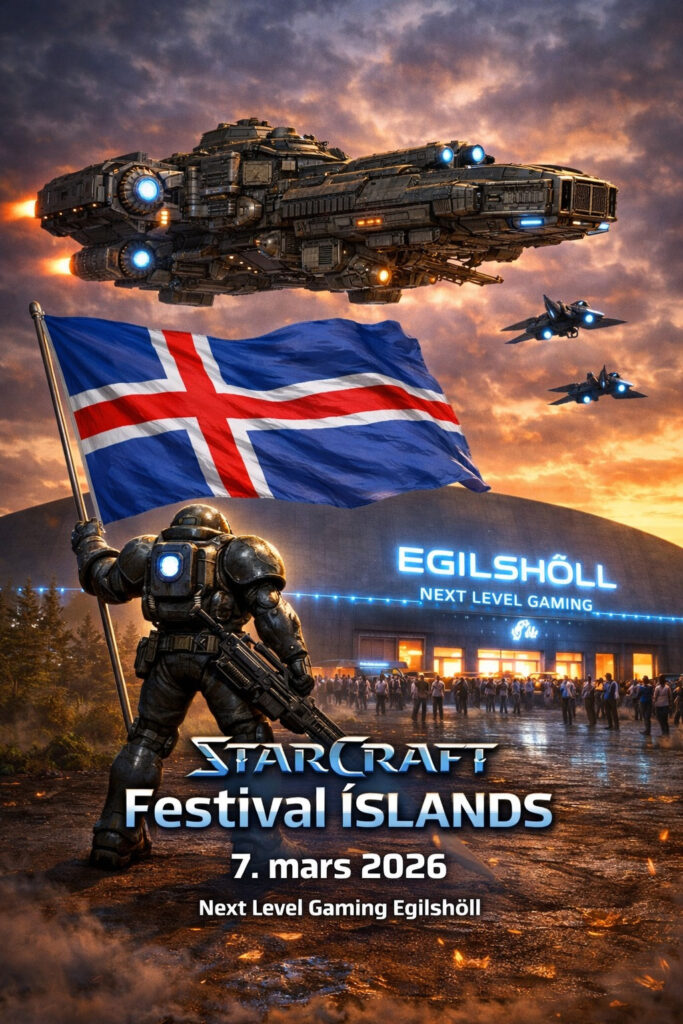 StarCraft hátíð í Egilshöll: Íslandsmeistarar krýndir í Brood War og StarCraft II