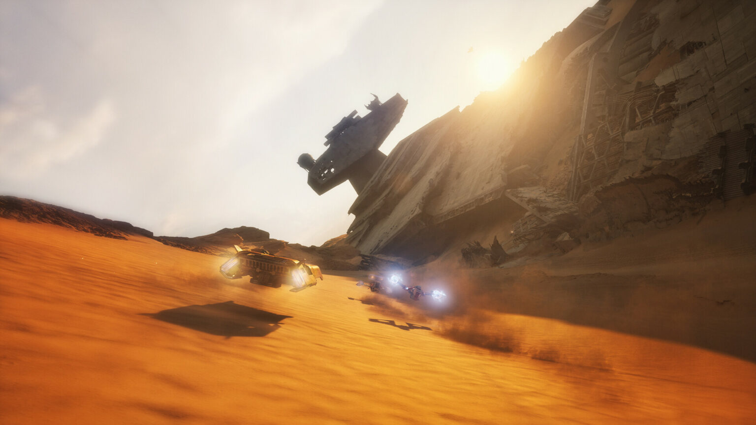 „Þú getur varla sleppt podracing“, segir Matt Webster og róar Star Wars aðdáendur Star Wars: Galactic Racer