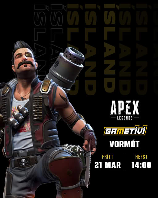GameTíví kynnir vormót í Apex Legends