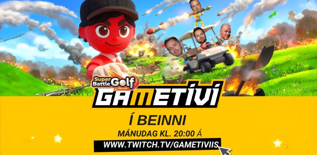 GameTíví mætir á golfvöllinn í kvöld, 18 holur, engin miskunn