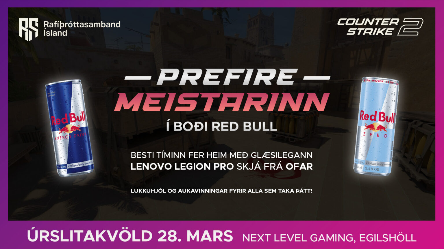 Prefire Meistarinn á úrslitakvöldi Ljósleiðaradeildarinnar Prefire Meistarinn á úrslitakvöldi Ljósleiðaradeildarinnar